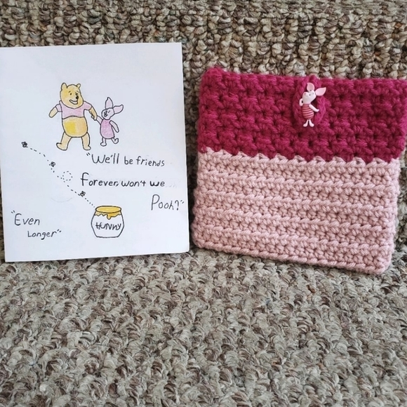 🎁Piglet Handmade‎ Crocheted Bag - Picture 2 of 5